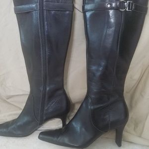 Anne Klein Black Boots